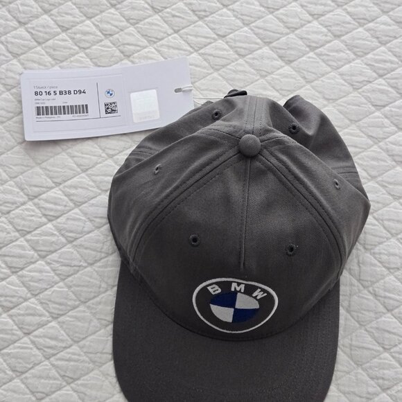 BMW Charcoal Cap with Iconic Logo - Picture 3 of 6